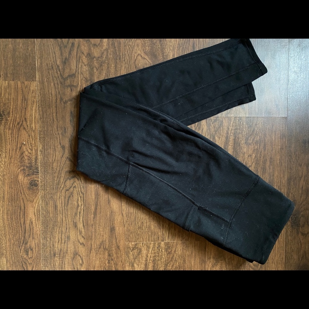 Black High-Rise Leggings